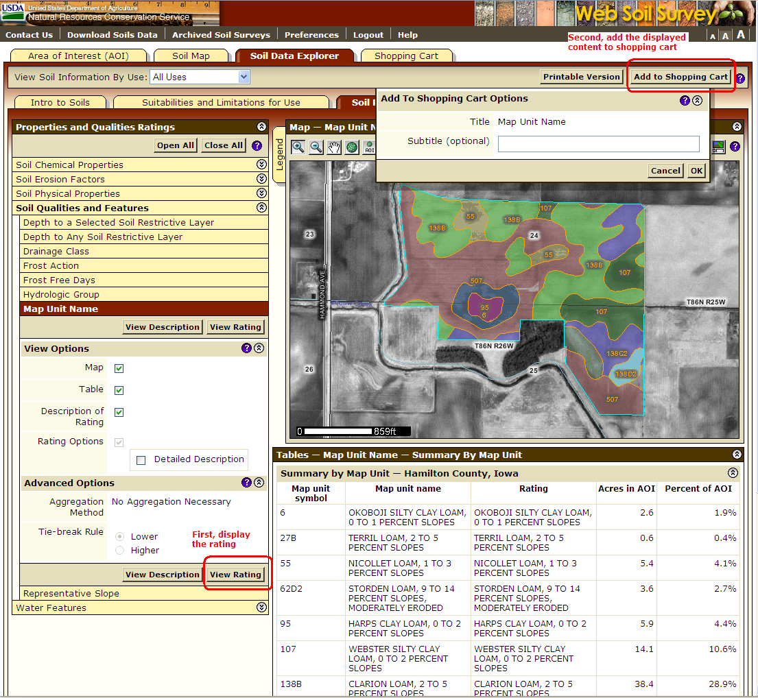 Add To Shopping Cart Click the Add To Shopping Cart button to add additional information to your report.