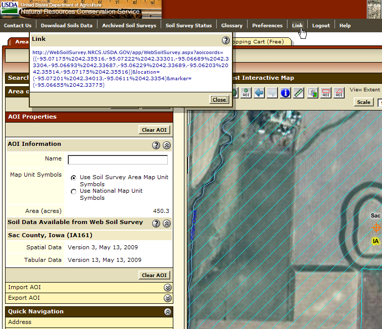 Web Soil Survey 23 New Features