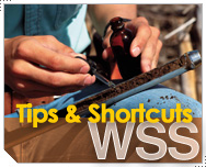 Click to view Tips and Shortcuts.